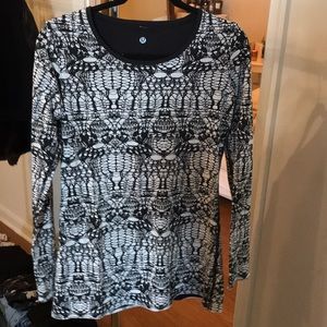 LULU LEMON long sleeve exercise top